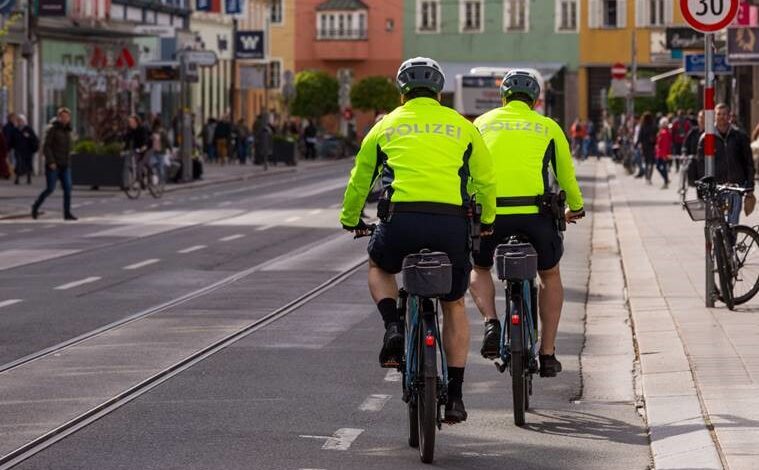 Fahrradpolizei in Innsbruck © LPD Tirol